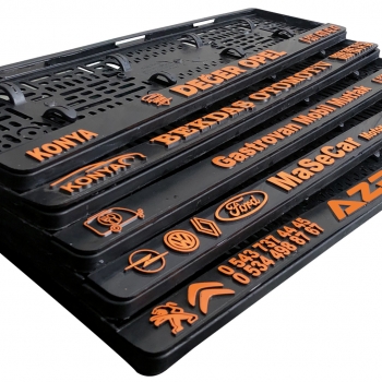 3D Kabartma Plakalık